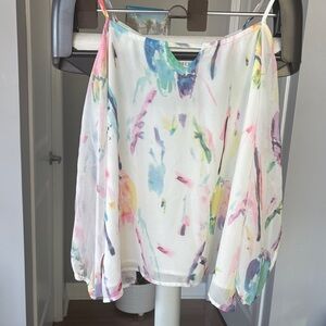 Buffalo David Bitton Multicolor Floral Blouse